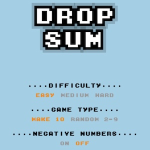 drop sum